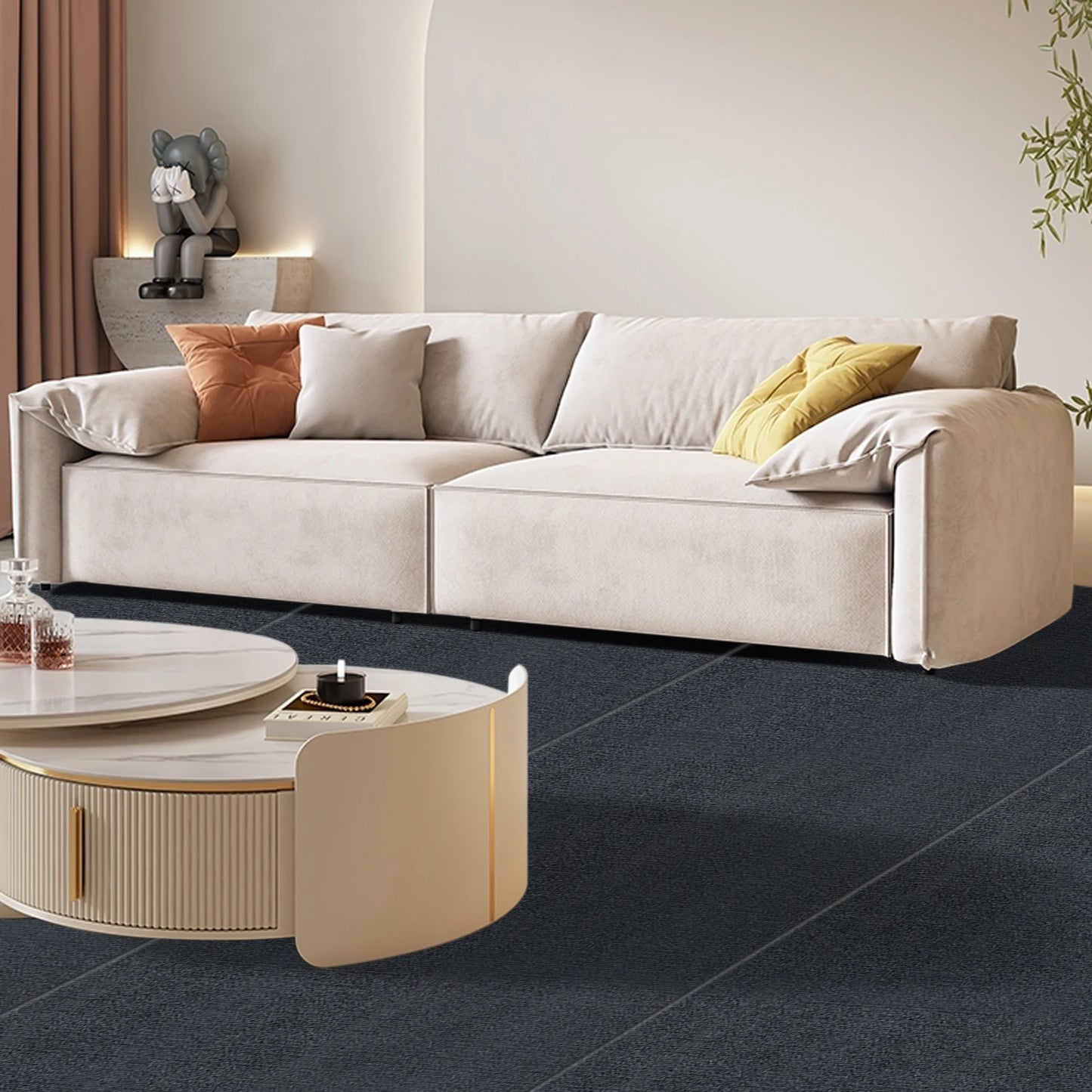 Indoor Non-Slip Floor Protector and Stair Covers for Home Use