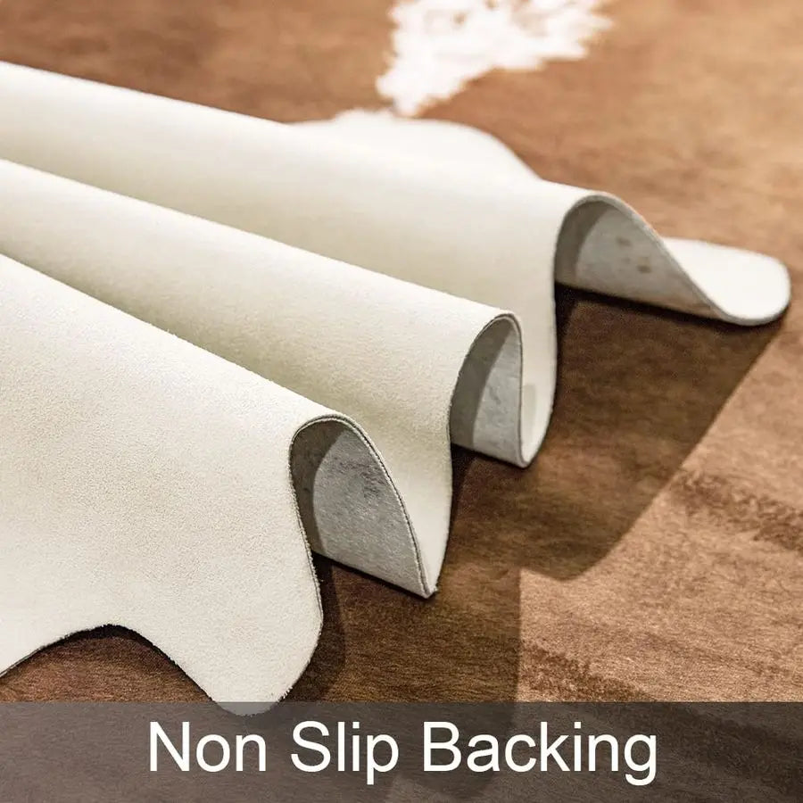 Premium Faux Cowhide Rug For Bedroom And Living Room Decor