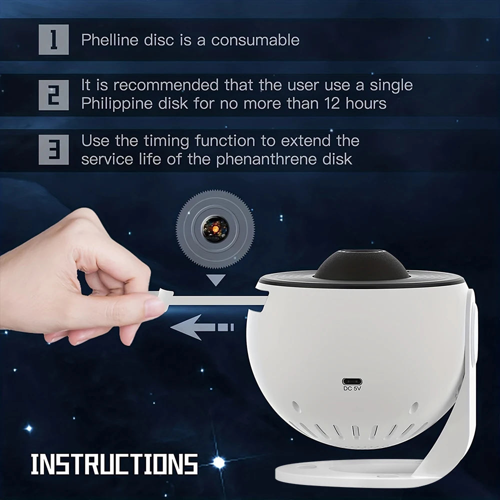 Mexllex Galaxy Ultral Star Projector With 13 Film Discs