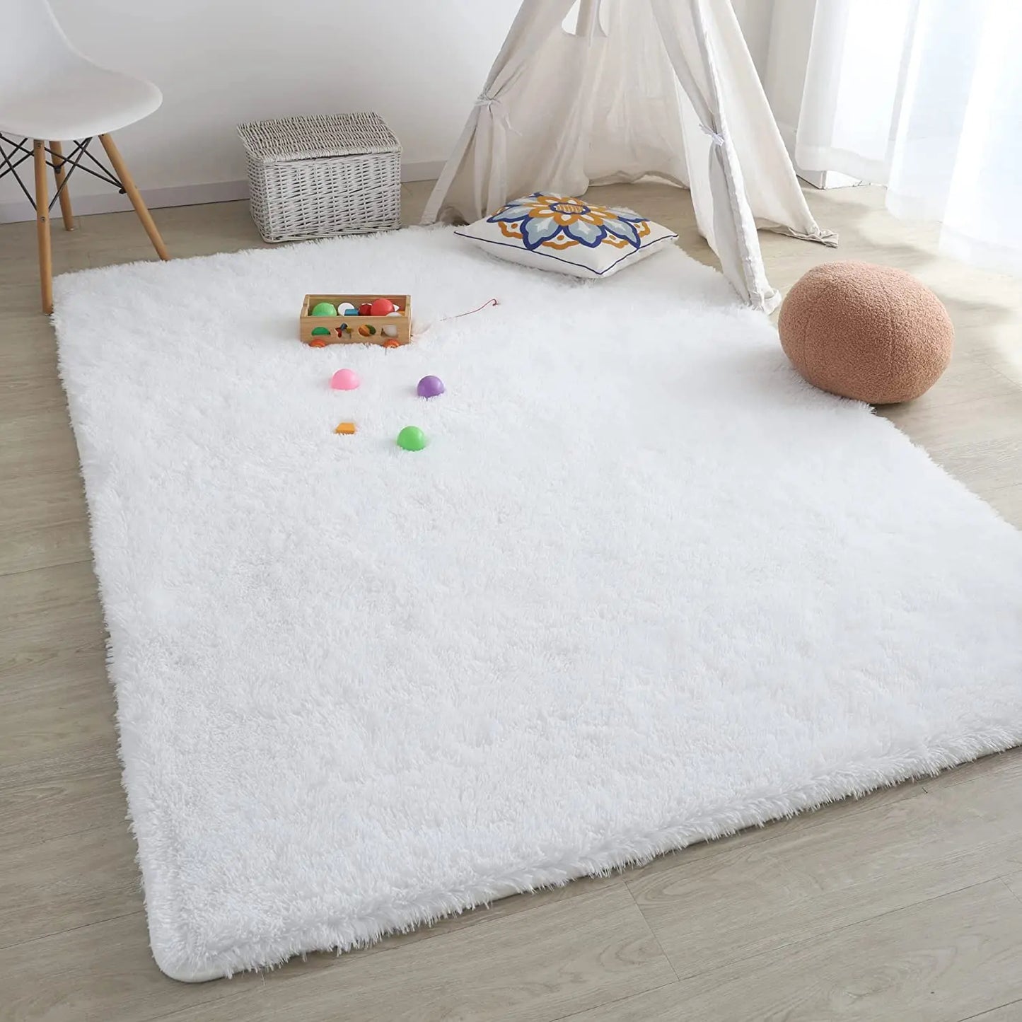 NONEDesign Plush Carpet Rug For Living Room And Home Decor