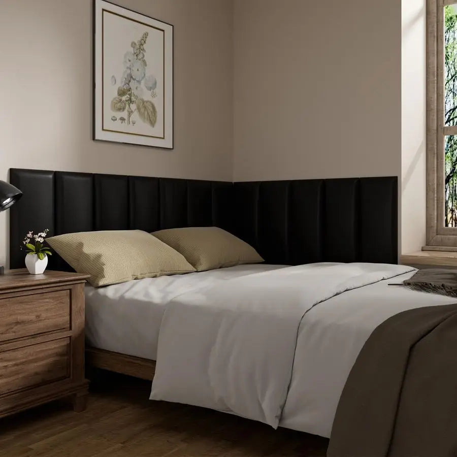 Self-Adhesive 3D Upholstered Wall Panels For Bedroom And Living Room
