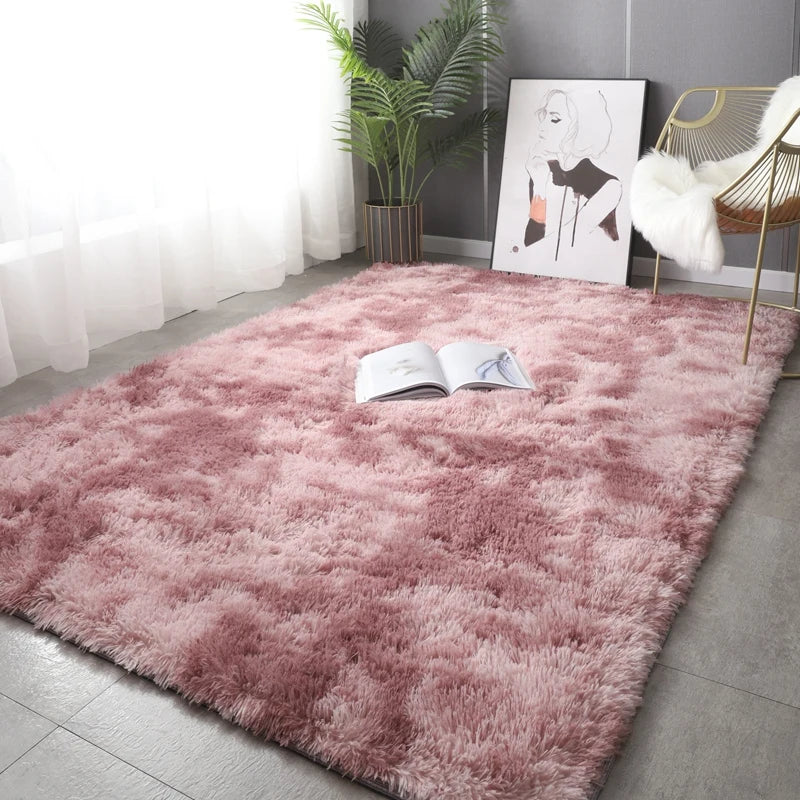 NONEDesign Plush Carpet Rug For Living Room And Home Decor