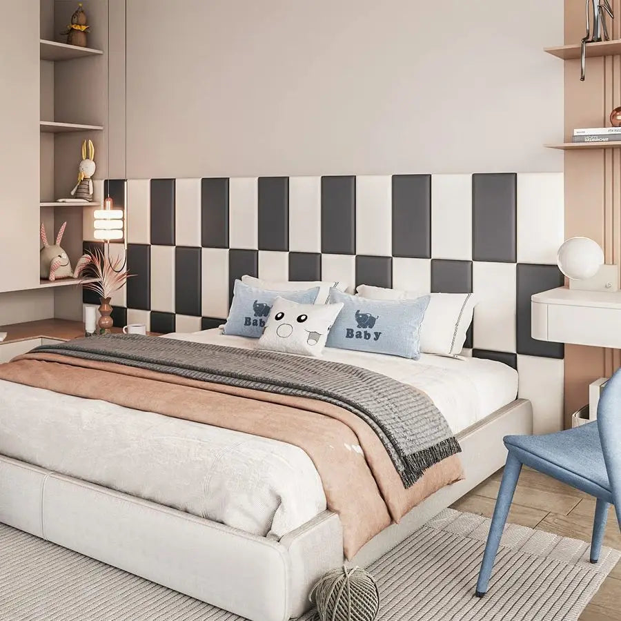 Peel And Stick Headboard Panels Upholstered Wall Panels