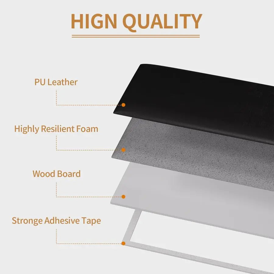 Self-Adhesive 3D Upholstered Wall Panels For Bedroom And Living Room