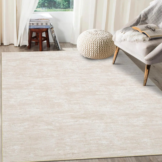 Washable Non Slip Abstract Area Rug For Living Room