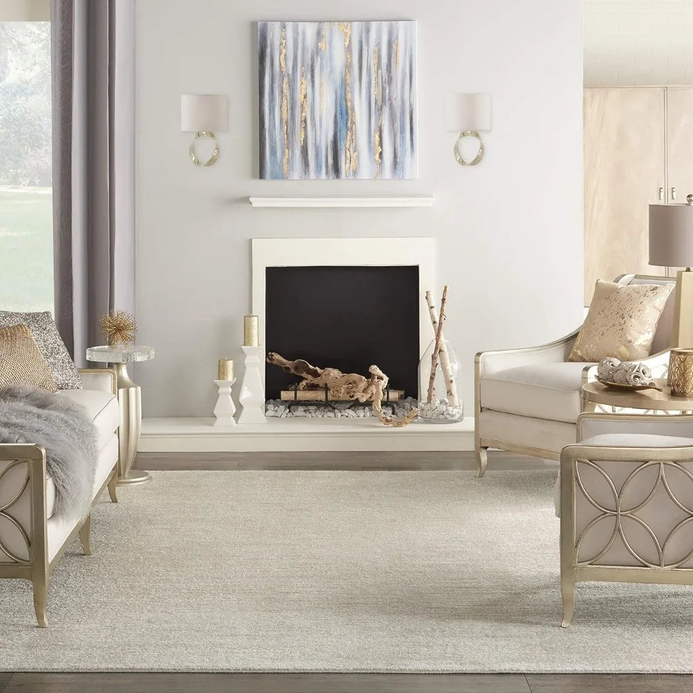 Nourison Essentials Area Rug Indoor Outdoor Easy Clean Non Shedding