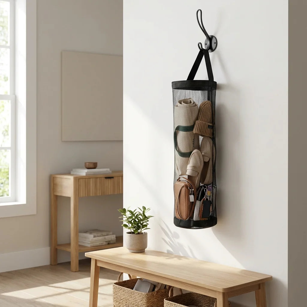 NONECN Kitchen Wall Mount Dustproof Pouch Breathable