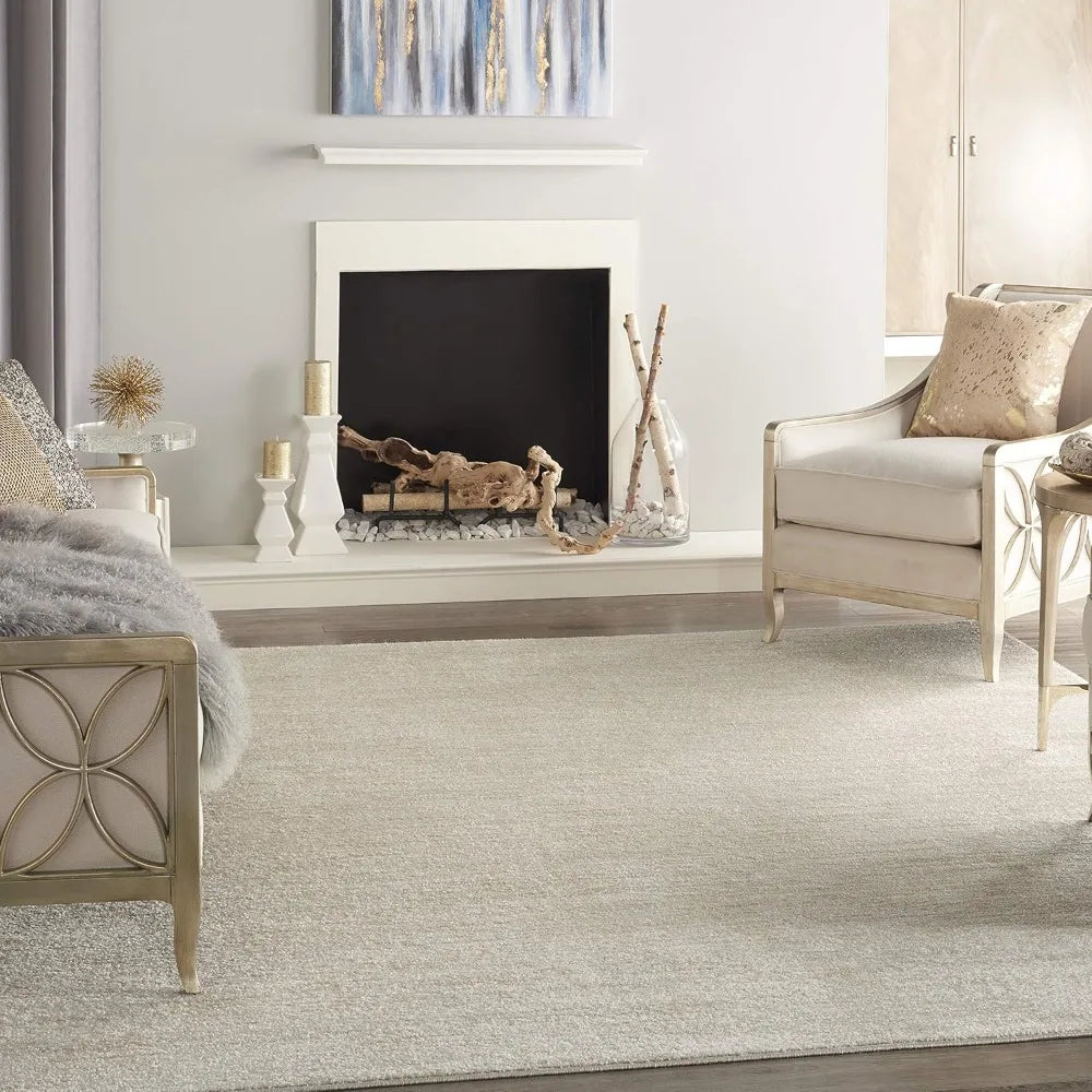 Nourison Essentials Area Rug Indoor Outdoor Easy Clean Non Shedding