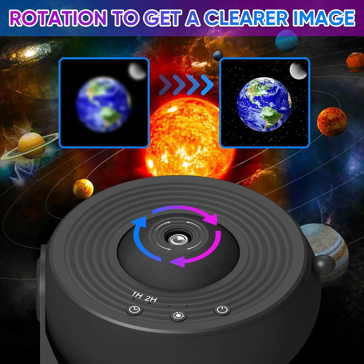 Mexllex Galaxy Ultral Star Projector With 13 Film Discs
