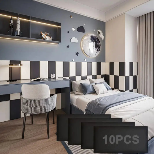 Peel And Stick Headboard Panels Upholstered Wall Panels