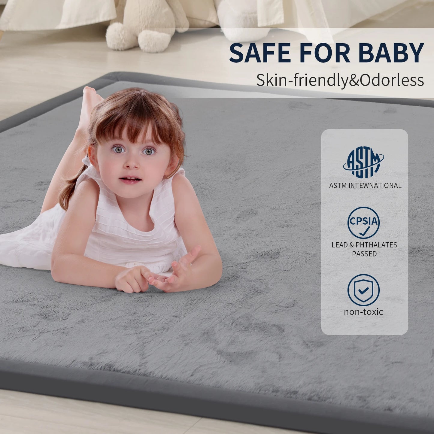 Huloo Sleep Tatami Baby Play Mat Non Slip Crawling Mat