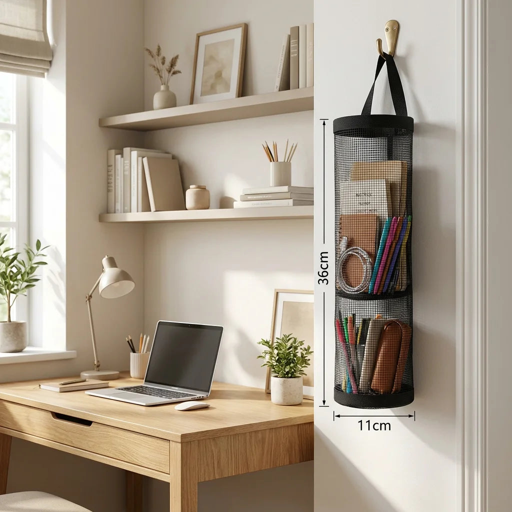 NONECN Kitchen Wall Mount Dustproof Pouch Breathable